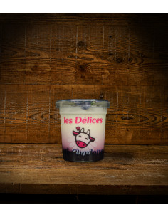 Yaourt fermier à la mûre