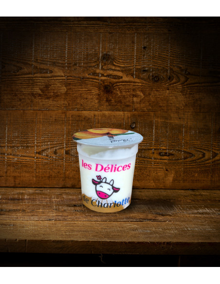 Yaourt fermier à l'abricot